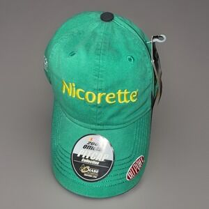 Jeff Gordon #24 Hat Embroidered Green Chase NASCAR Hat Dupont Motorsports NWT‎
